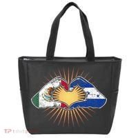 Mexico And Honduras. Heart Hands Tote Bag thumb 0