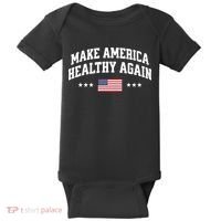 Make America Healthy Again Maha Baby Bodysuit thumb 0