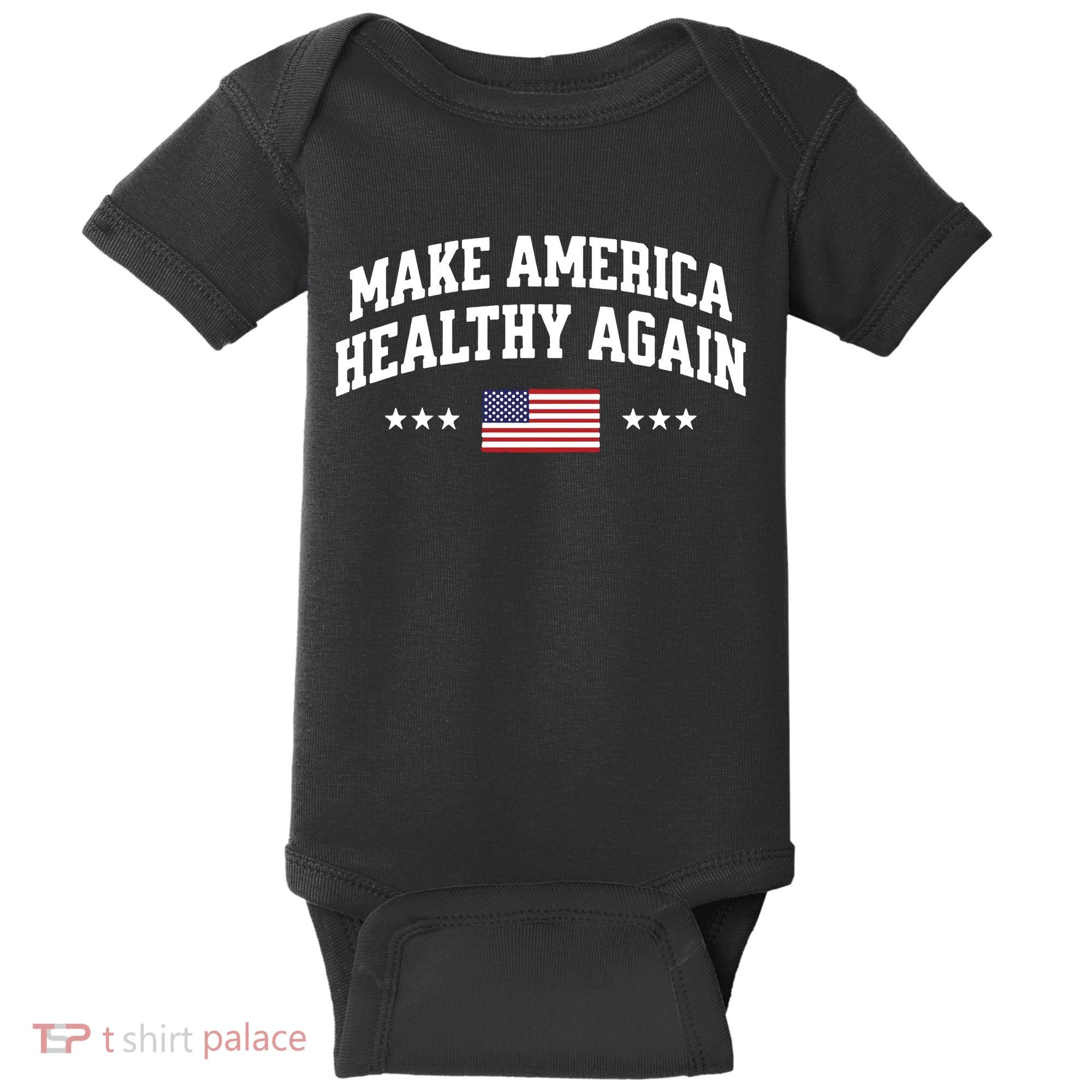 Make America Healthy Again Maha Baby Bodysuit