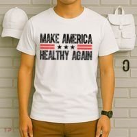 Make America Healthy Again Pro Trump Vintage Election T-Shirt thumb 6