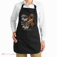 Ms Awareness Her Fight Is Our Fight Apron thumb 2