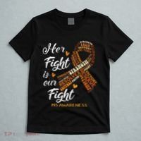 Ms Awareness Her Fight Is Our Fight T-Shirt thumb 5