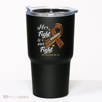 Ms Awareness Her Fight Is Our Fight Tumbler thumb 0