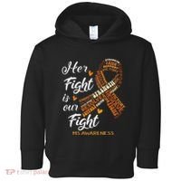 Ms Awareness Her Fight Is Our Fight Toddler Hoodie thumb 0