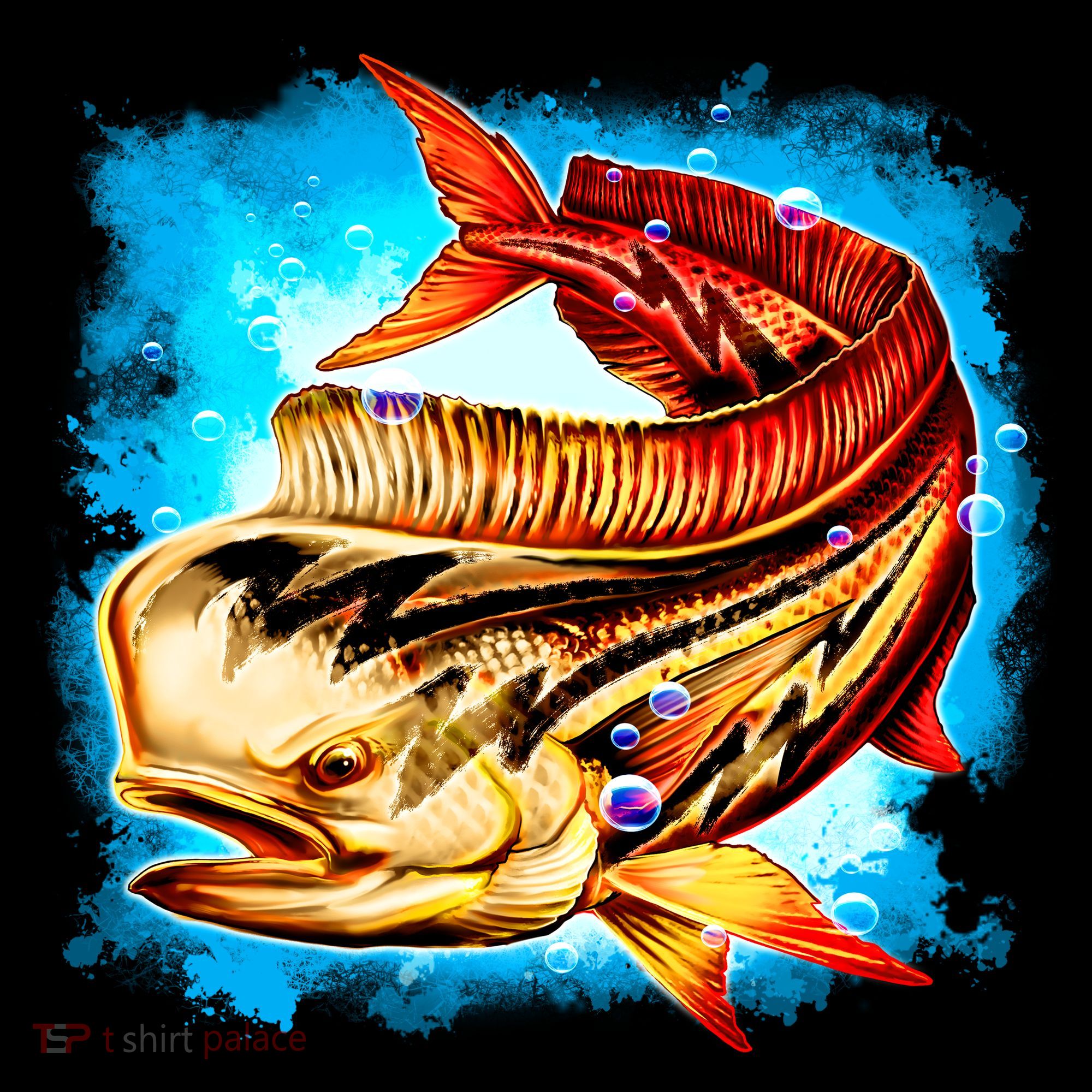 Mahi Hot Rod Fish Bucket Hat
