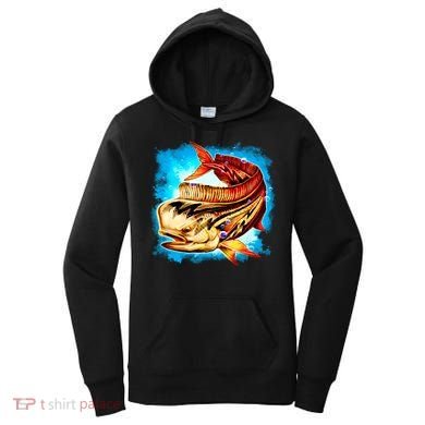 Mahi Hot Rod Fish Women's Hoodie
