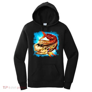 Mahi Hot Rod Fish Women's Hoodie
