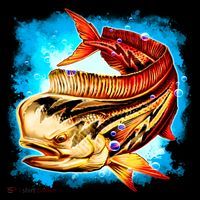 Mahi Hot Rod Fish Women's Hoodie thumb 2