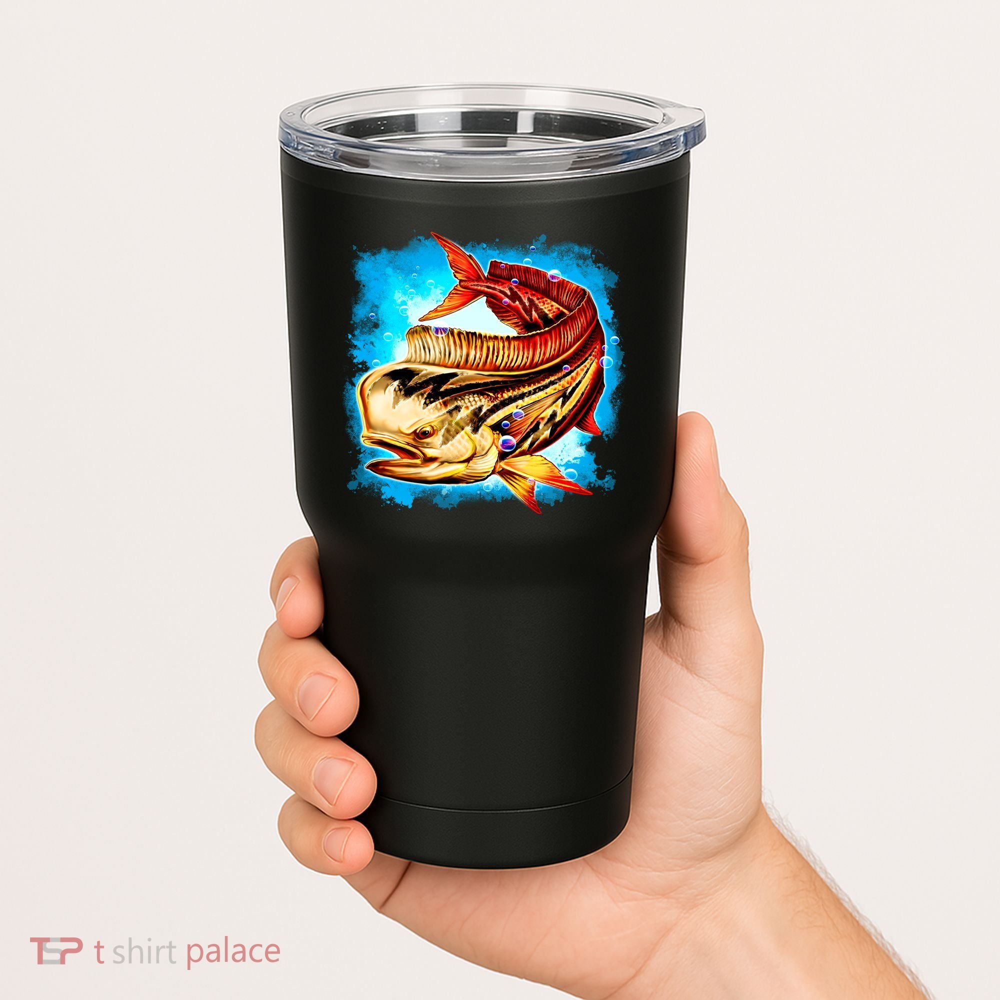 Mahi Hot Rod Fish Tumbler