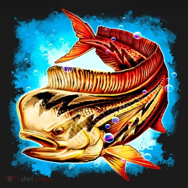 Mahi Hot Rod Fish Toddler Hoodie