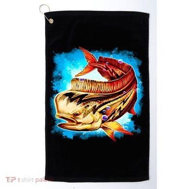 Mahi Hot Rod Fish Golf Towel