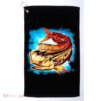 Mahi Hot Rod Fish Golf Towel thumb 0