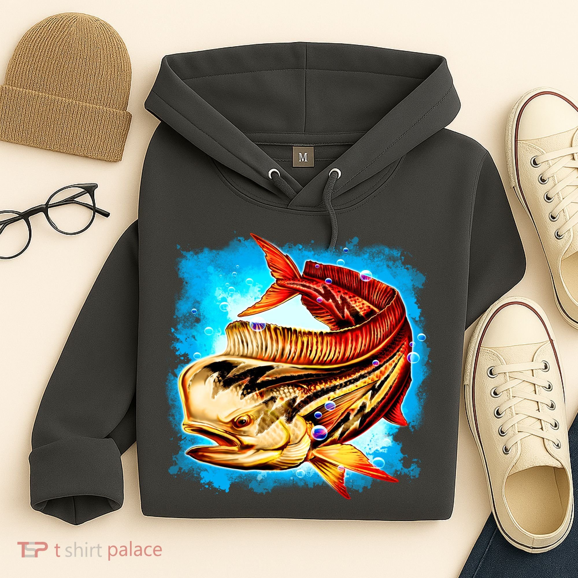 Mahi Hot Rod Fish Hoodie