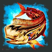 Mahi Hot Rod Fish Sweatshirt thumb 2