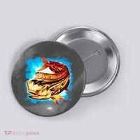 Mahi Hot Rod Fish Button thumb 0