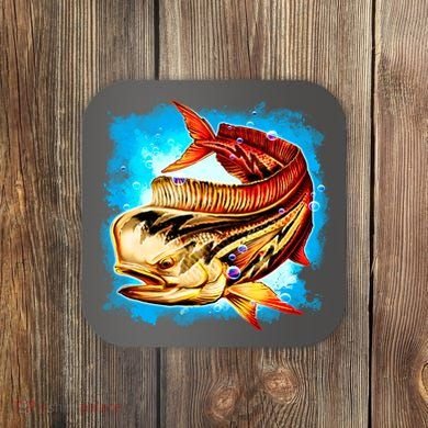 Mahi Hot Rod Fish Coaster