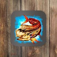 Mahi Hot Rod Fish Coaster thumb 0