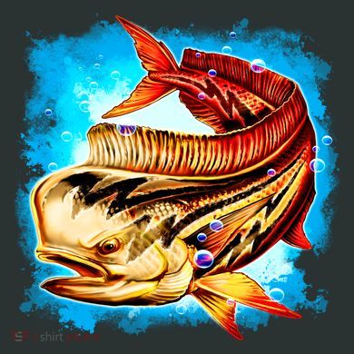 Mahi Hot Rod Fish Mousepad