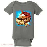 Mahi Hot Rod Fish Baby Bodysuit thumb 0