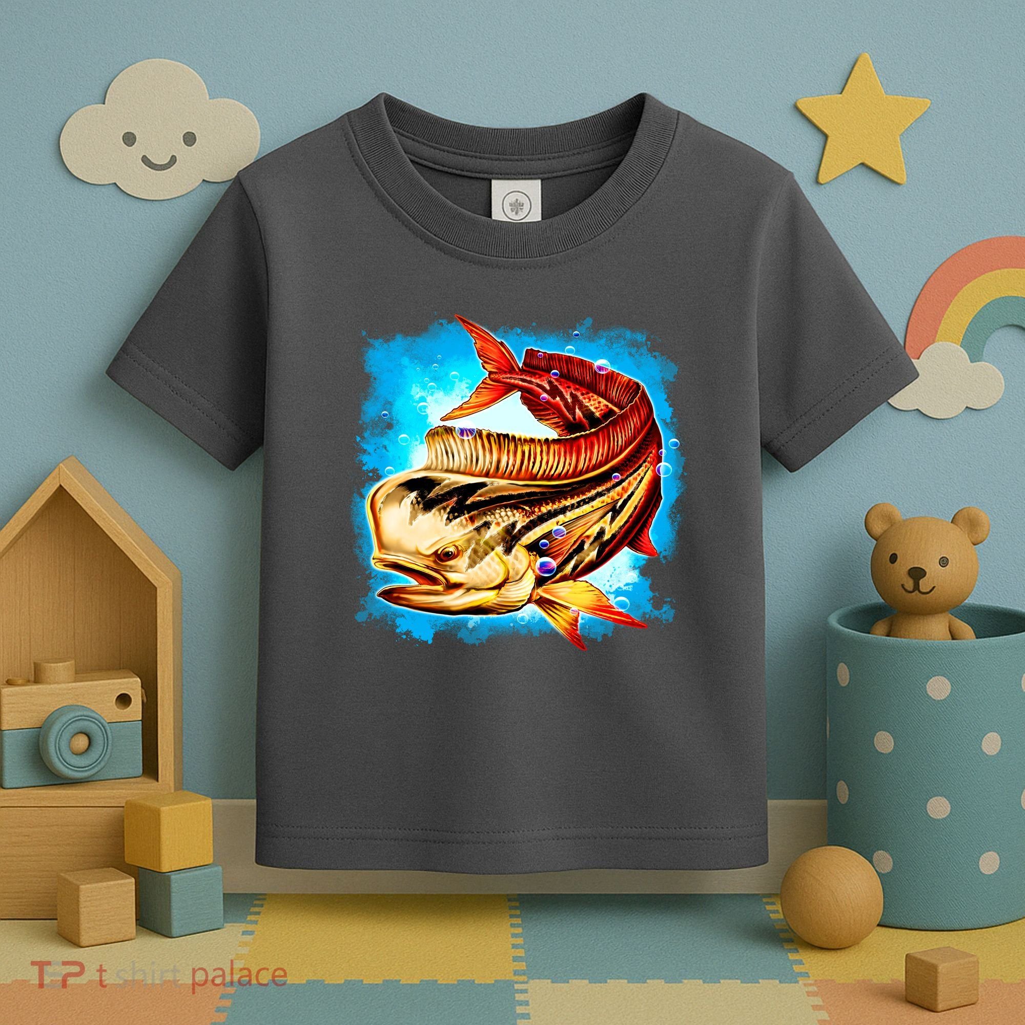Mahi Hot Rod Fish Toddler T-Shirt