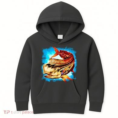 Mahi Hot Rod Fish Kids Hoodie