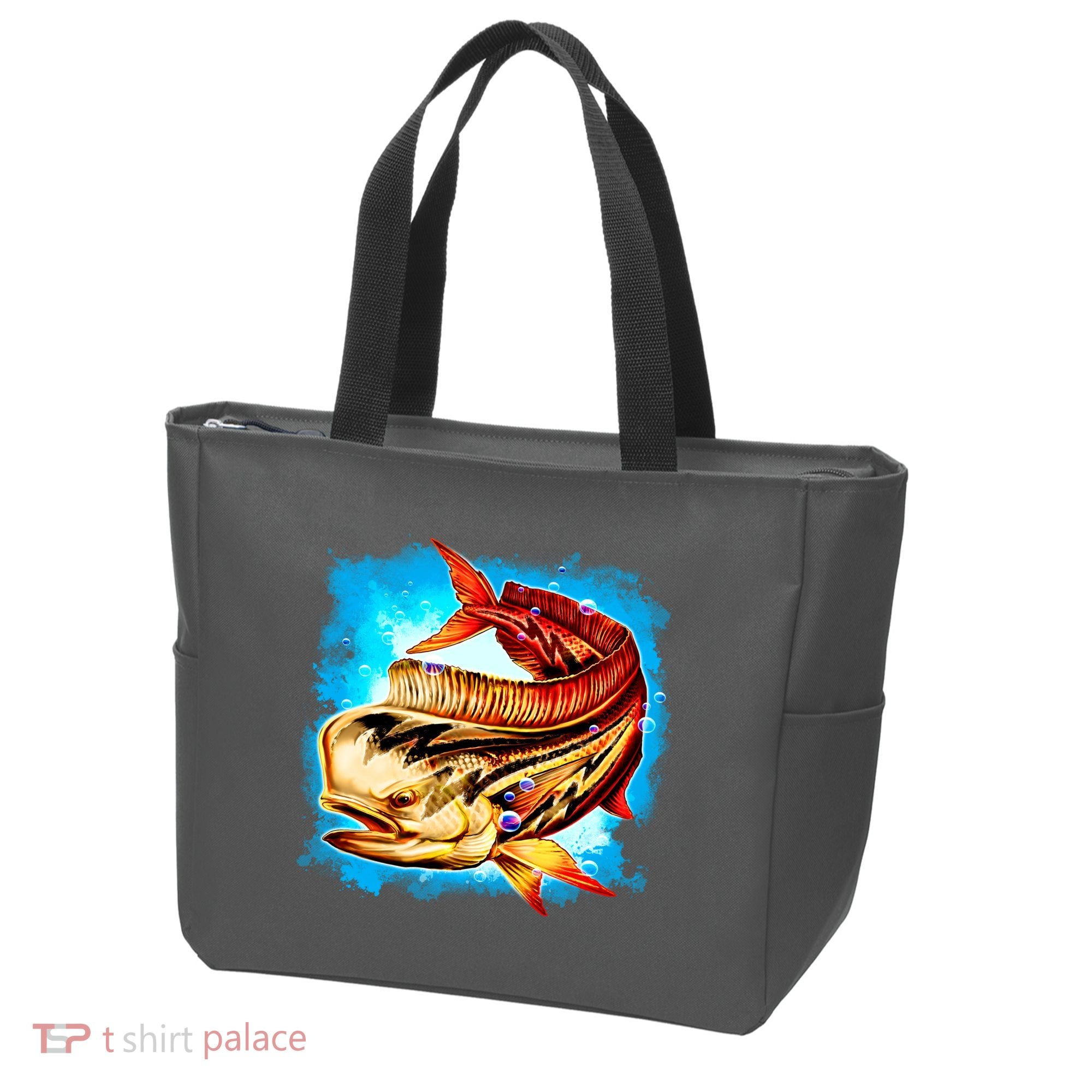 Mahi Hot Rod Fish Tote Bag