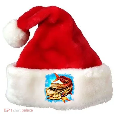 Mahi Hot Rod Fish Santa Hat