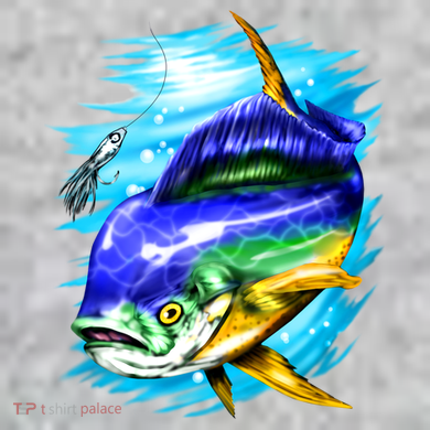 Mahi Mahi Fish The Baniff Cuffed Pom Beanie