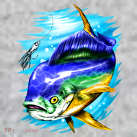 Mahi Mahi Fish The Baniff Cuffed Pom Beanie thumb 2
