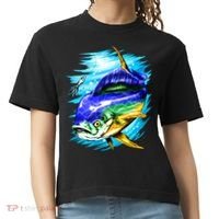 Mahi Mahi Fish Comfort Colors Boxy T-Shirt thumb 0