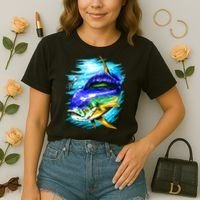 Mahi Mahi Fish Comfort Colors Boxy T-Shirt thumb 2