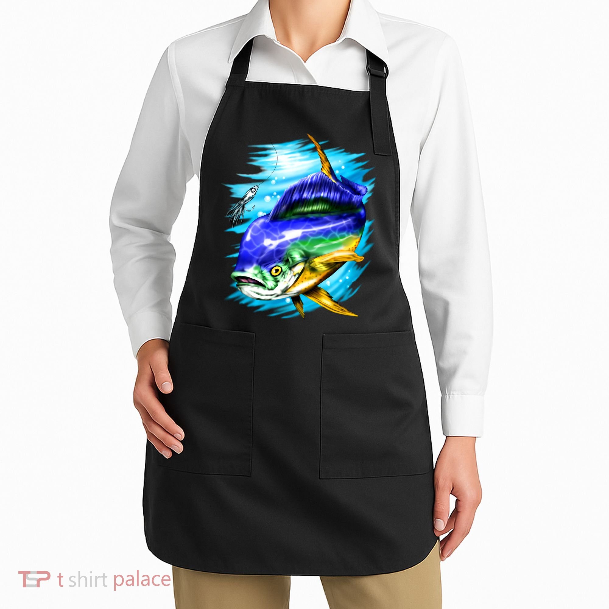 Mahi Mahi Fish Apron