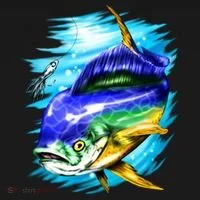 Mahi Mahi Fish T-Shirt thumb 7
