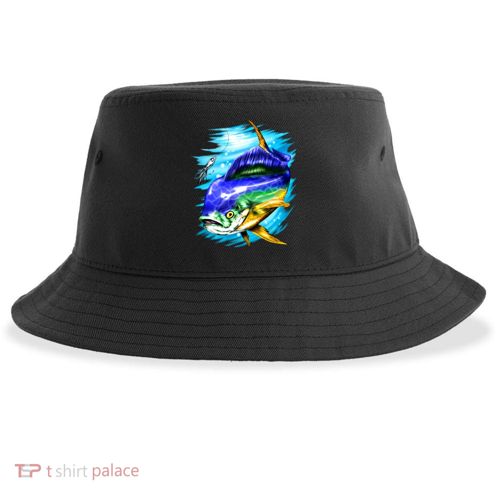 Mahi Mahi Fish Sustainable Bucket Hat
