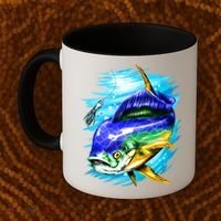 Mahi Mahi Fish Coffee Mug thumb 2