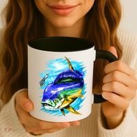 Mahi Mahi Fish Coffee Mug thumb 3