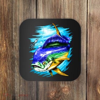 Mahi Mahi Fish Coaster