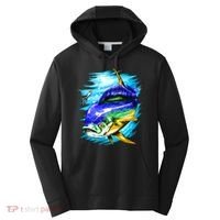 Mahi Mahi Fish Performance Fleece Hoodie thumb 0