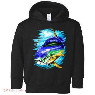 Mahi Mahi Fish Toddler Hoodie