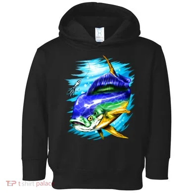 Mahi Mahi Fish Toddler Hoodie