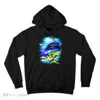 Mahi Mahi Fish Tall Hoodie thumb 0