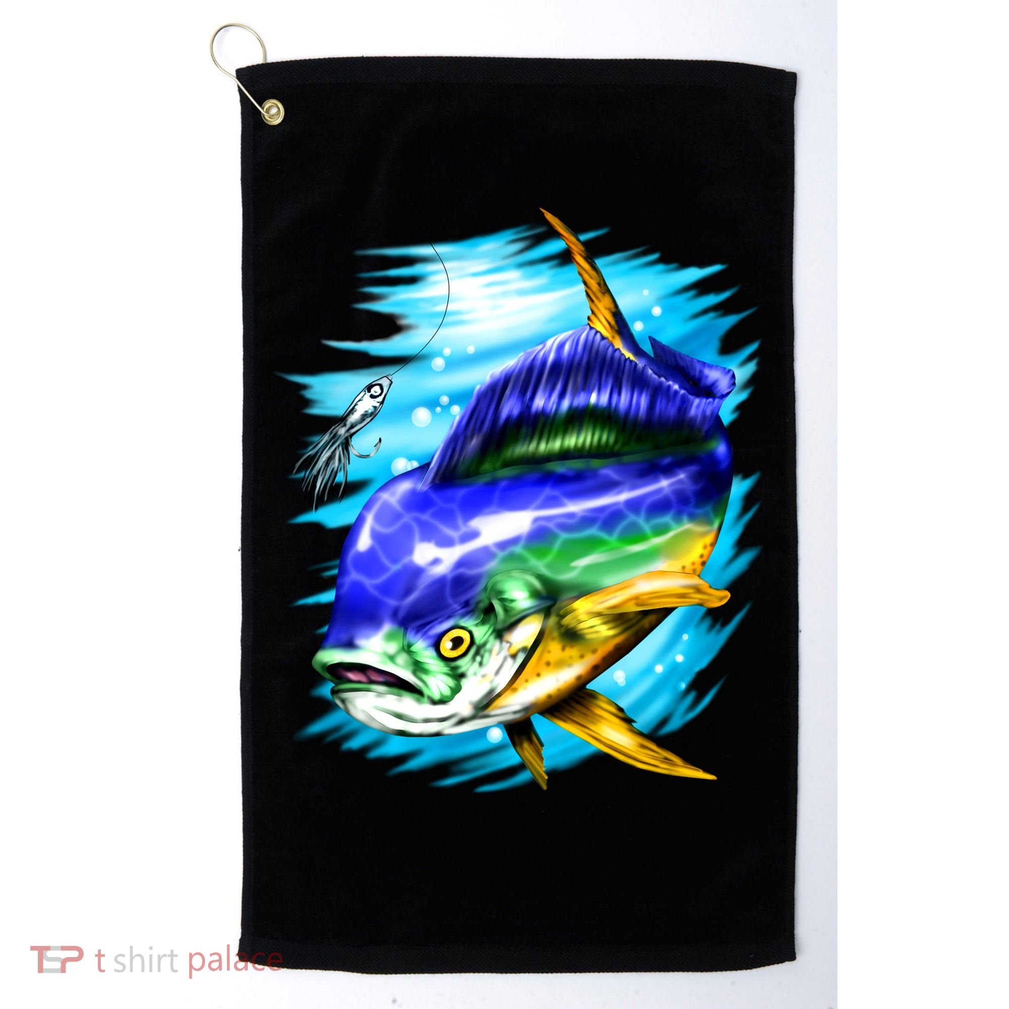 Mahi Mahi Fish Golf Towel