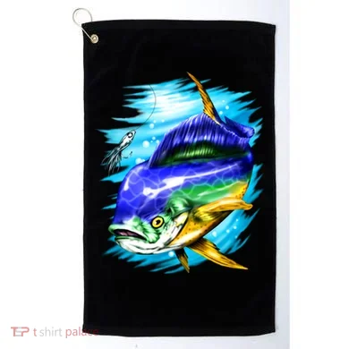Mahi Mahi Fish Golf Towel