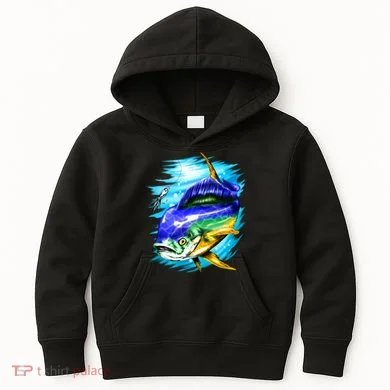 Mahi Mahi Fish Kids Hoodie