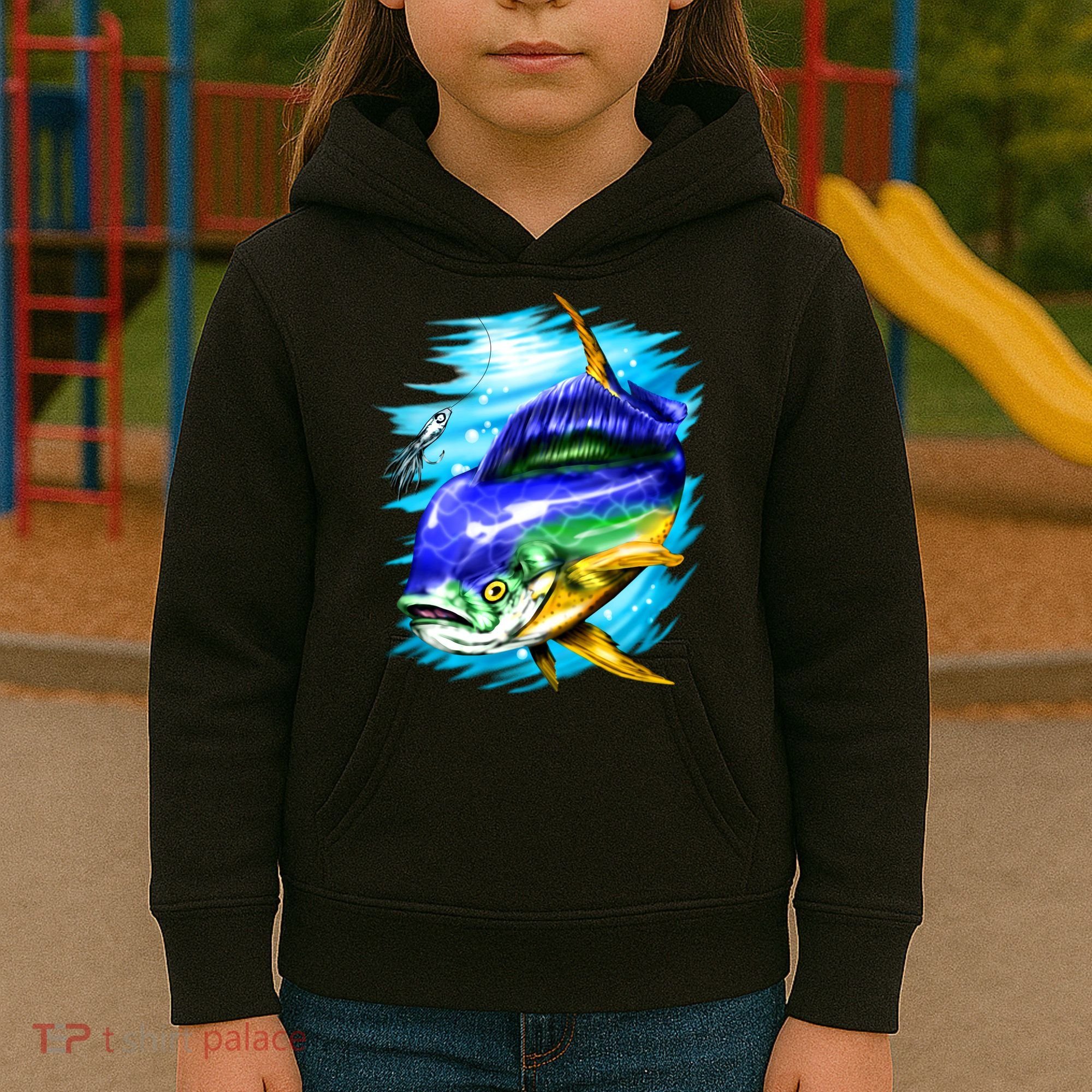 Mahi Mahi Fish Kids Hoodie