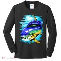 Mahi Mahi Fish Kids Long Sleeve Shirt thumb 0