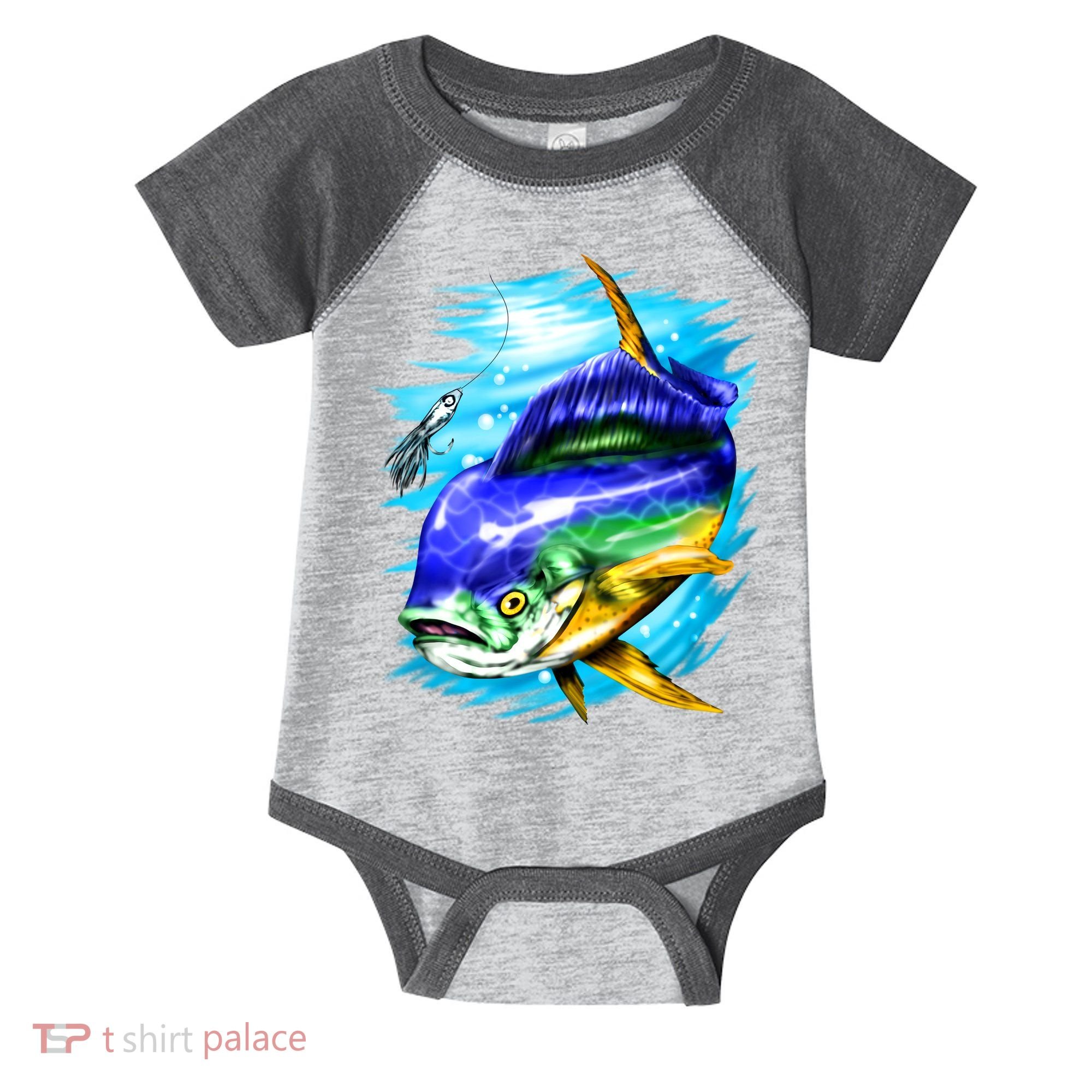 Mahi Mahi Fish Infant Baby Jersey Bodysuit