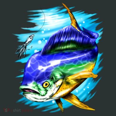 Mahi Mahi Fish Infant Baby Jersey Bodysuit
