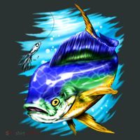Mahi Mahi Fish Infant Baby Jersey Bodysuit thumb 2