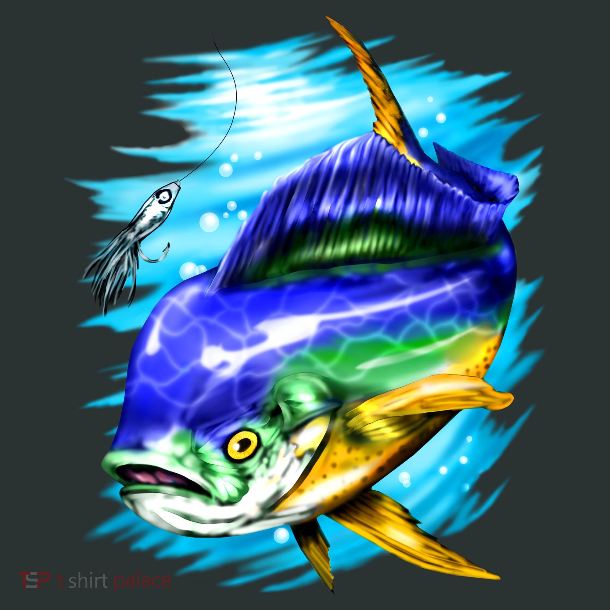 Mahi Mahi Fish Infant Baby Jersey Bodysuit